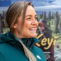 Portrait of Amber, a Parks Canada staff member