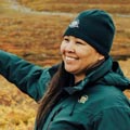 Portrait of Cindy, a Parks Canada staff member